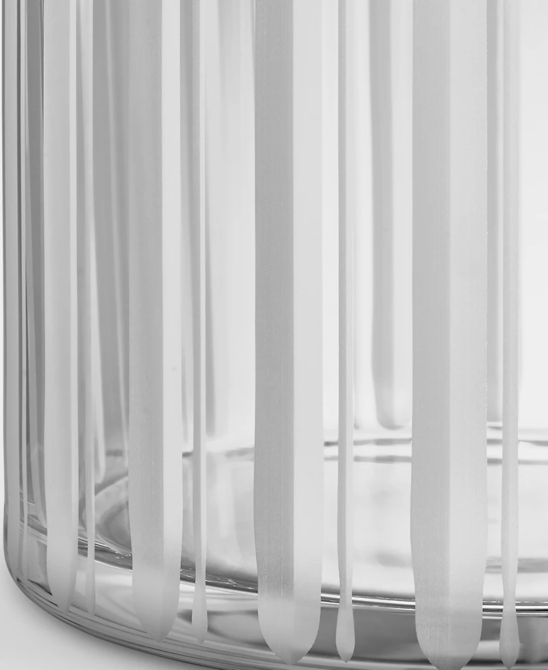 Orrefors 13'' Stripes Crystal Vase Medium