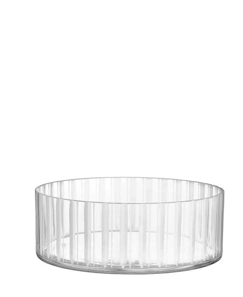 Orrefors 4'' Stripes Crystal Decor Bowl