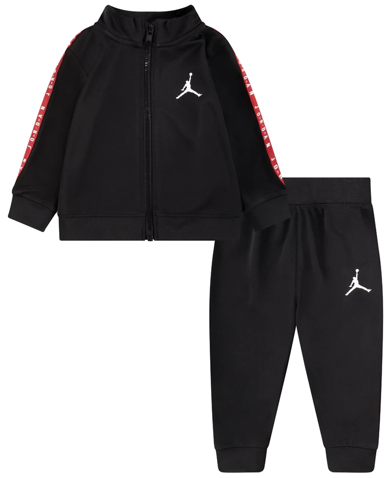 Jordan Baby Neutral 2-Piece Tricot Jacket and Pants Set