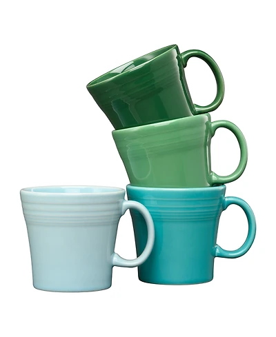 Fiesta Aegean 15 Oz. Tapered Mugs, Set of 4