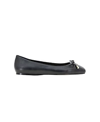 BCBGeneration Women's Hartly Square Toe Bow Ballet Flats