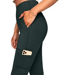 Walkpop Women's Haley Compression Active Legging With Multi-Pocket Detail