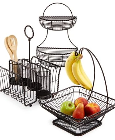 Gourmet Basics By Mikasa Wire Basket Collection