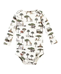 Hudson Baby Baby Boys Hudson Unisex Cotton Bodysuit & Pant Collection