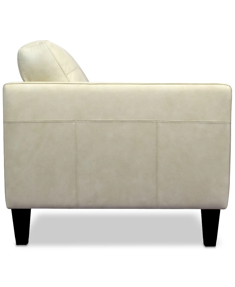 Pezley Leather Sofa, Created for Macy's