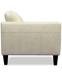 Pezley Leather Sofa, Created for Macy's