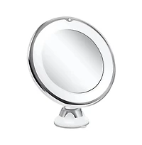 Cowin 10x Magnifying Lighted Makeup Mirror 360° Rotation with Suction Cup