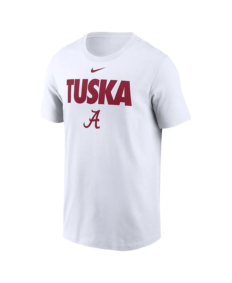 Nike Men's White Alabama Crimson Tide Local Ultimate Chant T-Shirt