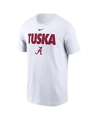 Nike Men's White Alabama Crimson Tide Local Ultimate Chant T-Shirt