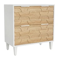 Tribesigns 2-Drawer File Cabinet, Lateral Filing Cabinet, Office Storage Cabinet, Printer Stand with Storage Drawer for Home Office