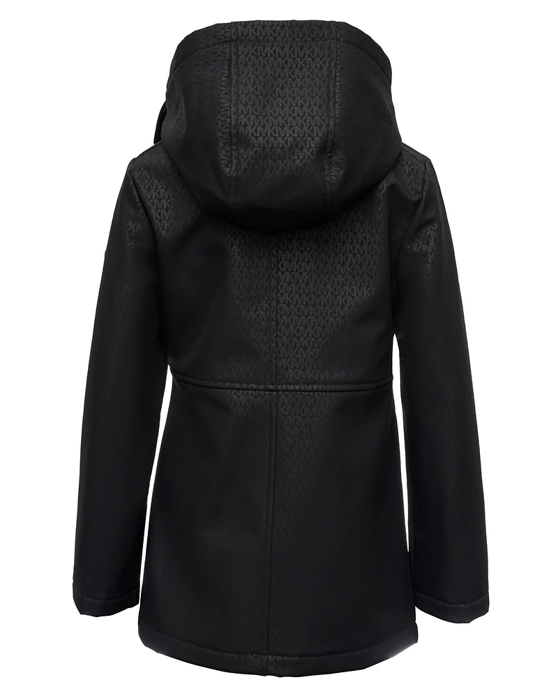 Michael Kors Toddler & Little Girls Stadium Length Asymmetric Zip Jacket