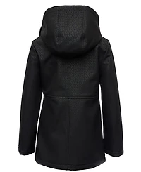 Michael Kors Toddler & Little Girls Stadium Length Asymmetric Zip Jacket