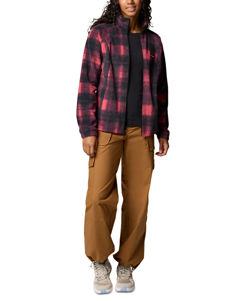 Columbia Women's Benton Springs Printed Fleece Jacket