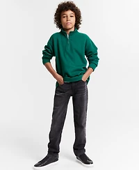 Epic Threads Little and Big Boys Quarter Zip Sweatshirt