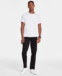 Alfani Men's Mercerized Cotton Short Sleeve Crewneck T-Shirt, Created for Macy's