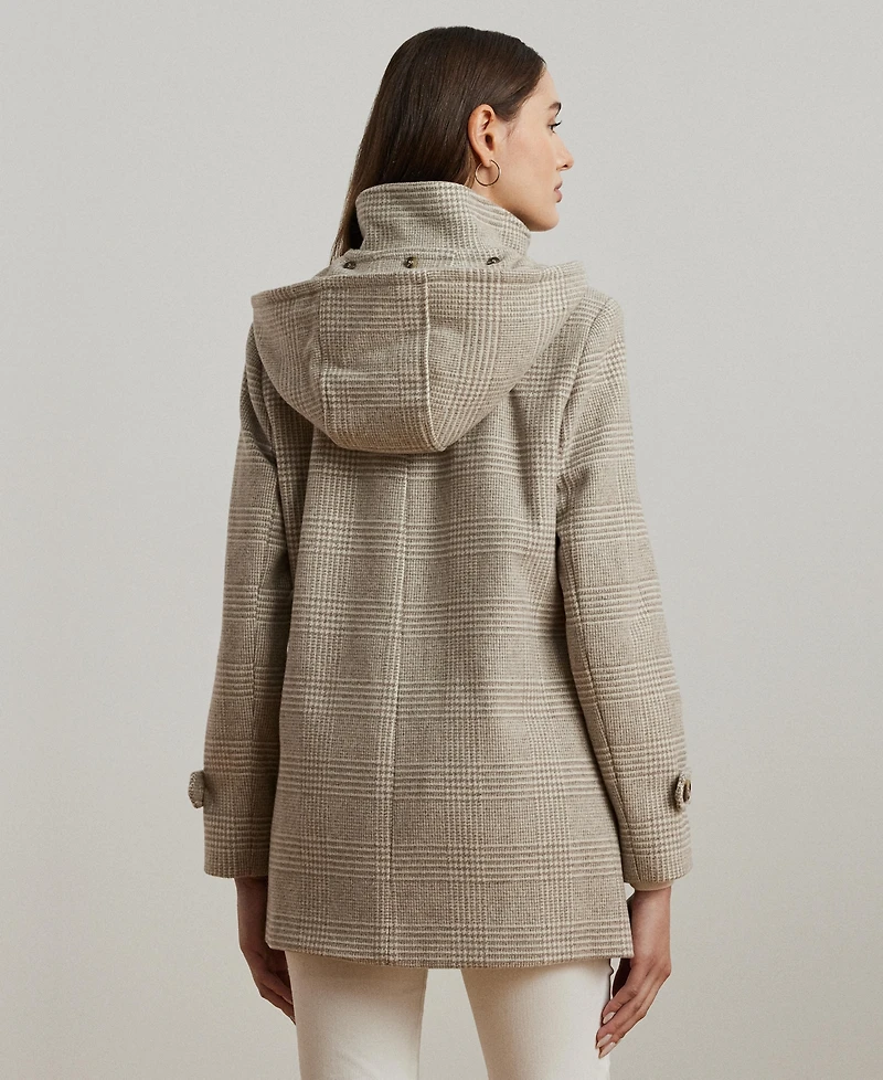 Lauren Ralph Women's Icon Hooded A-Line Coat
