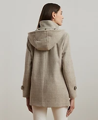 Lauren Ralph Women's Icon Hooded A-Line Coat