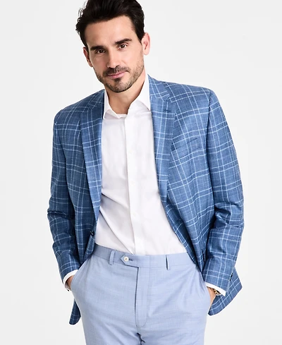 Michael Kors Men's Classic-Fit Wool Blend Sport Coats