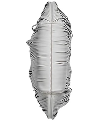 Donna Karan New York Baldwin Large Laser-cut Shoulder with Leather Wrapped Rounded Handle