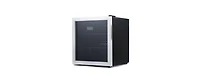 Black & Decker 1.7 Cu. Ft. Beverage Cooler with Double Pane Glass Door Drink Fridge with 63-Can Capacity
