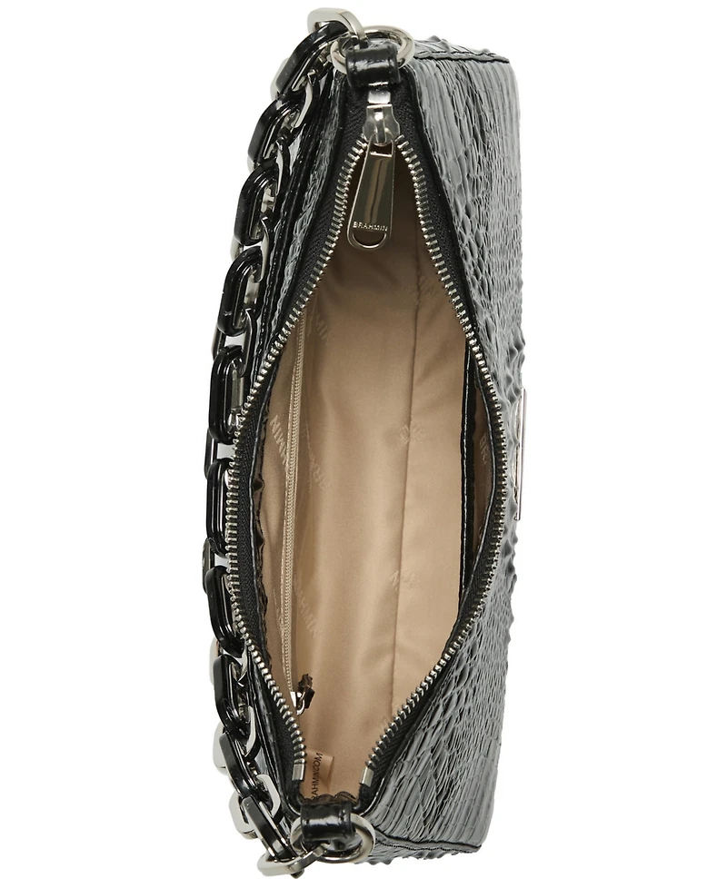 Brahmin Mod Esme Black Melbourne Medium Leather Shoulder