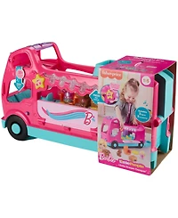 Fisher-Price Little People Barbie Little Dreamcamper Rv Playset with Music, Lights and 2 Figures