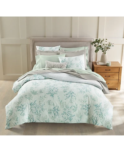 Charter Club Eucalyptus Garden 3-Pc. Duvet Cover Set, King, Exclusively at Macy's