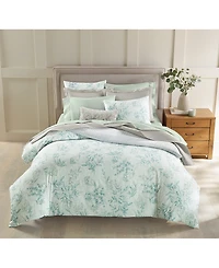 Charter Club Eucalyptus Garden 3-Pc. Duvet Cover Set, King, Exclusively at Macy's