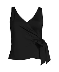 Lands' End Women's Side Tie Tankini Top