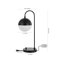 Safavieh Cappi Table Lamp W/ Usb Port