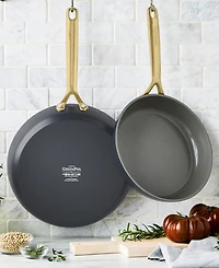 GreenPan GP5 Champagne Healthy Ceramic Nonstick Frypan, Set of 2