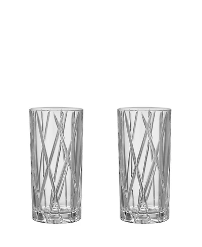 Orrefors City Highball Barware Set of 2