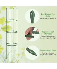 Givimo 2-Pack Garden Trellis Tomato Cage with Adjustable Height