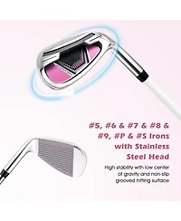Skonyon Women's Complete Golf Club Set Right Hand with Rain Hood