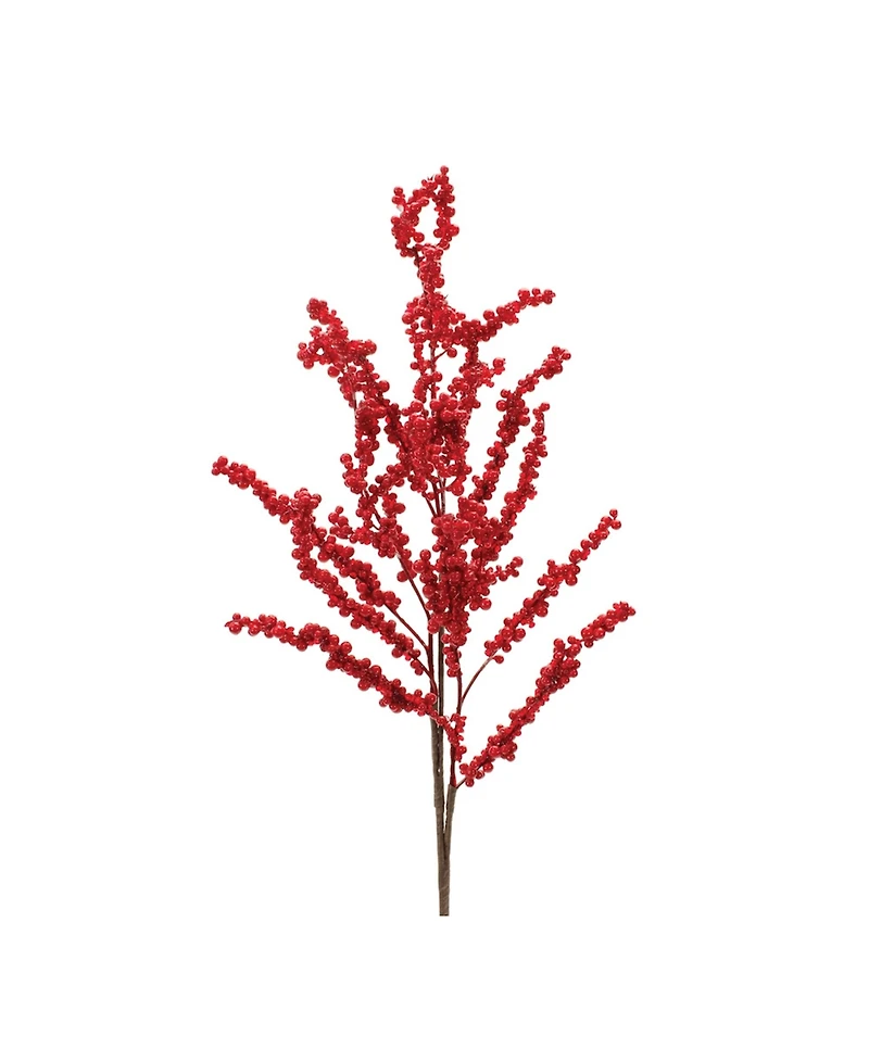 Slickblue Berry Spray Seasonal Berry Decoration for Autumn and Winter (Set of 6