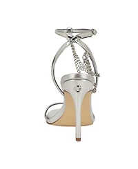 Guess Women's Miamy Open Toe Chain Detail Stiletto High Heel Sandals