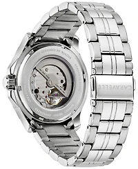 Caravelle Men's Automatic Stainless Steel Bracelet Watch 42mm