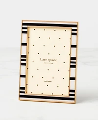 kate spade new york Sitting Pretty Stripe Frame, 4"x 6"