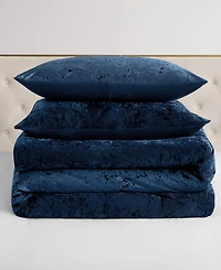 Juicy Couture Crushed Velvet 3-Pc. Comforter Set, Full/Queen