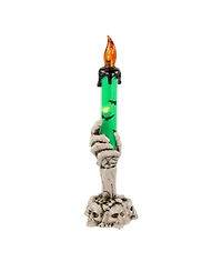 Northlight Lighted Skeleton Hand Halloween Candles - 8.25" - Set of 3