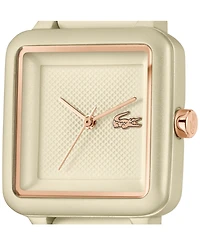 Lacoste Women's Lacoste 12.12 Flow Champagne Silicone Strap Watch 26mm