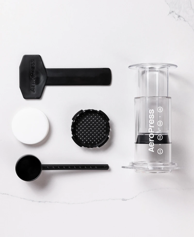 AeroPress 3-in-1 Technology Single-Cup Travel Coffee Maker Made With Tritan