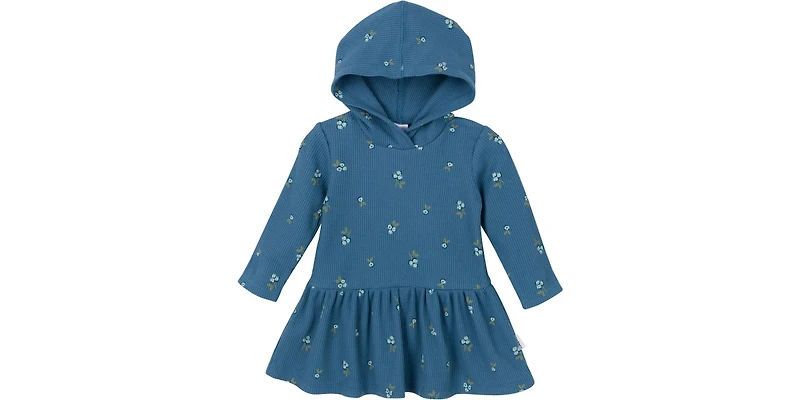 Gerber Baby Girls Long Sleeve Dress and Diaper Cover Set, 2 Piece