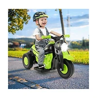 6V Kids Electric Ride on Motorcycle with Bubble Maker and Music