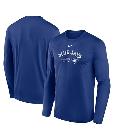 Nike Men's Royal Toronto Blue Jays Authentic Collection Practice Performance Long Sleeve T-Shirt