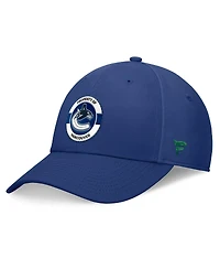 Fanatics Men's Blue Vancouver Canucks Authentic Pro Training Camp Flex Hat