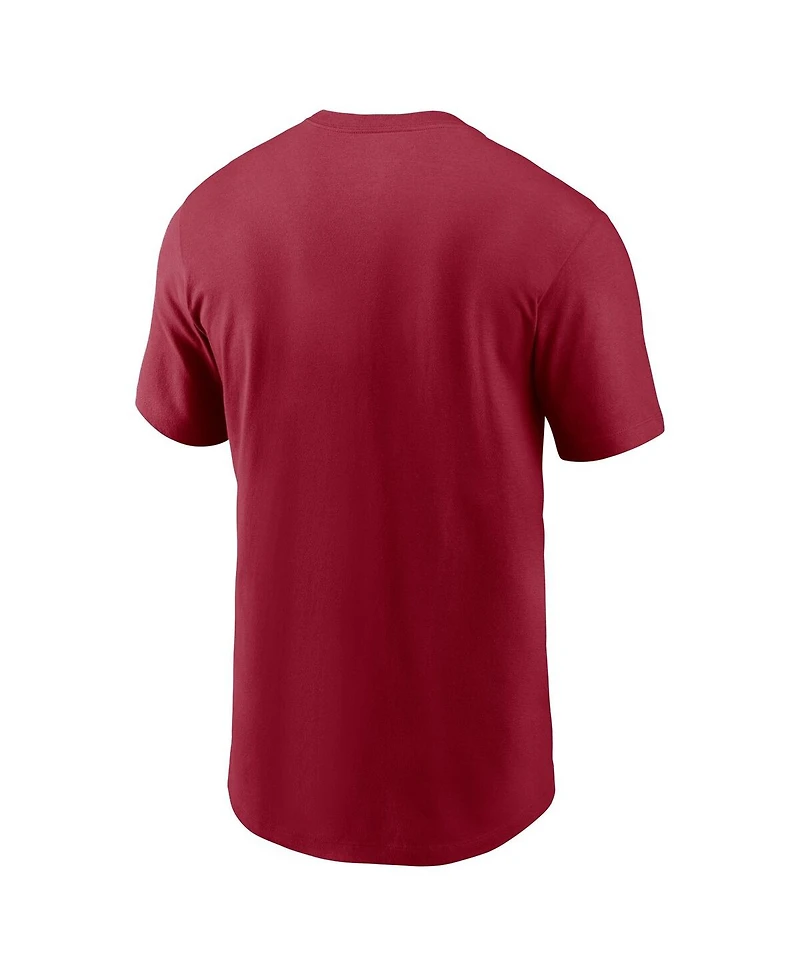 Nike Men's Cardinal Stanford Football T-Shirt