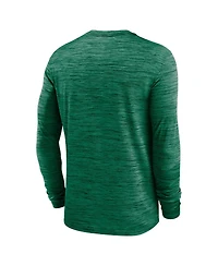 Nike Men's Green Oregon Ducks 2024 Sideline Velocity Performance Long Sleeve T-Shirt
