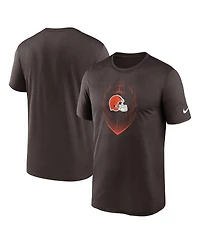 Nike Men's Brown Cleveland Browns Primetime Legend Icon Performance T-Shirt