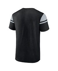 Fanatics Men's Black Las Vegas Raiders Old School Play Slub T-Shirt